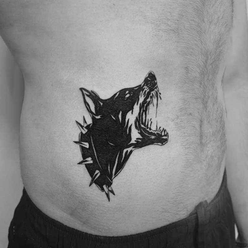 doberman-barking-tattoo-1