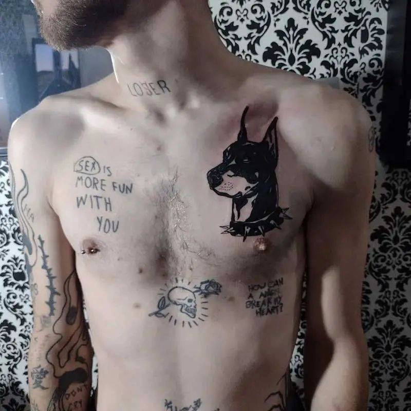 doberman-chest-tattoo-2