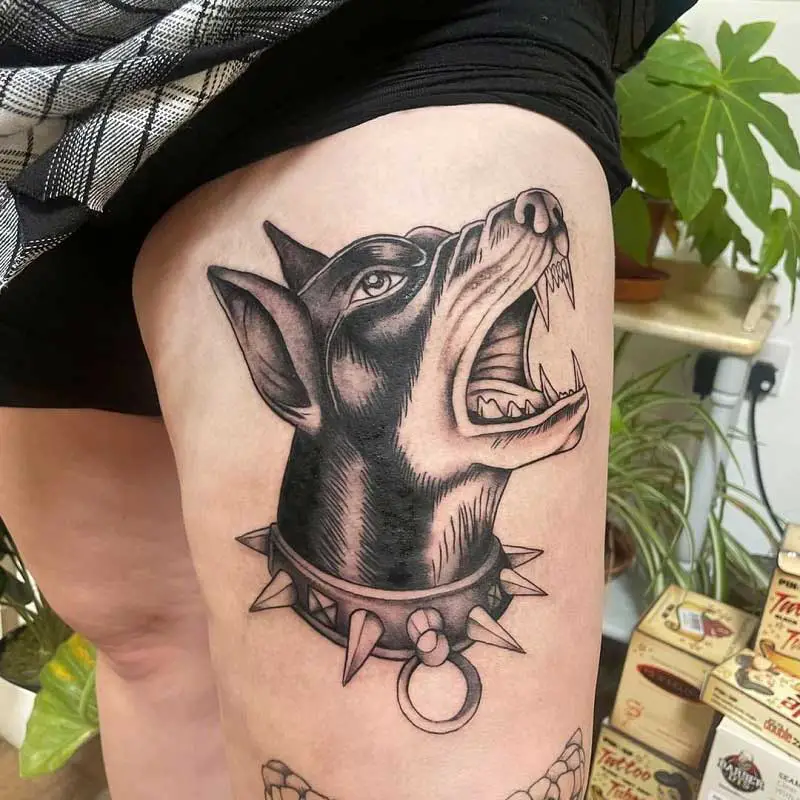 50 Doberman Tattoos with Meaning  Body Art Guru