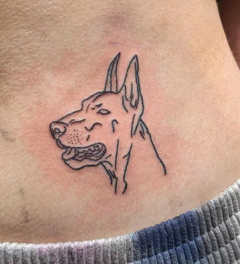 doberman-line-tattoo-3