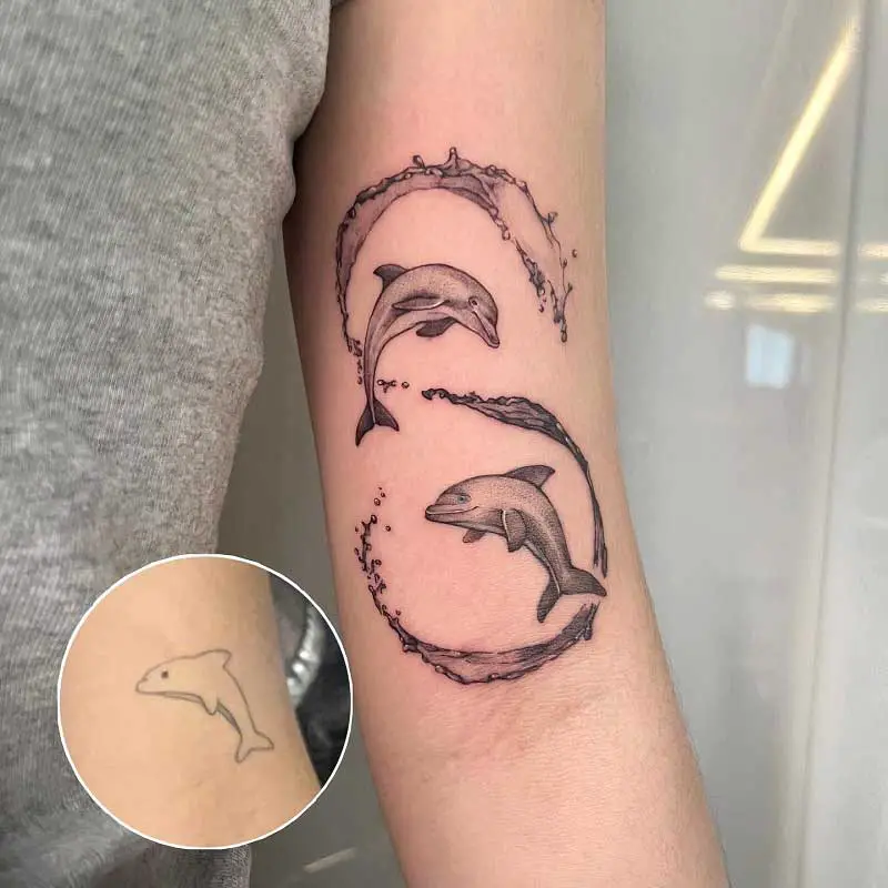 99 Eye-Soothing Dolphin Tattoo Ideas for Men and Women –