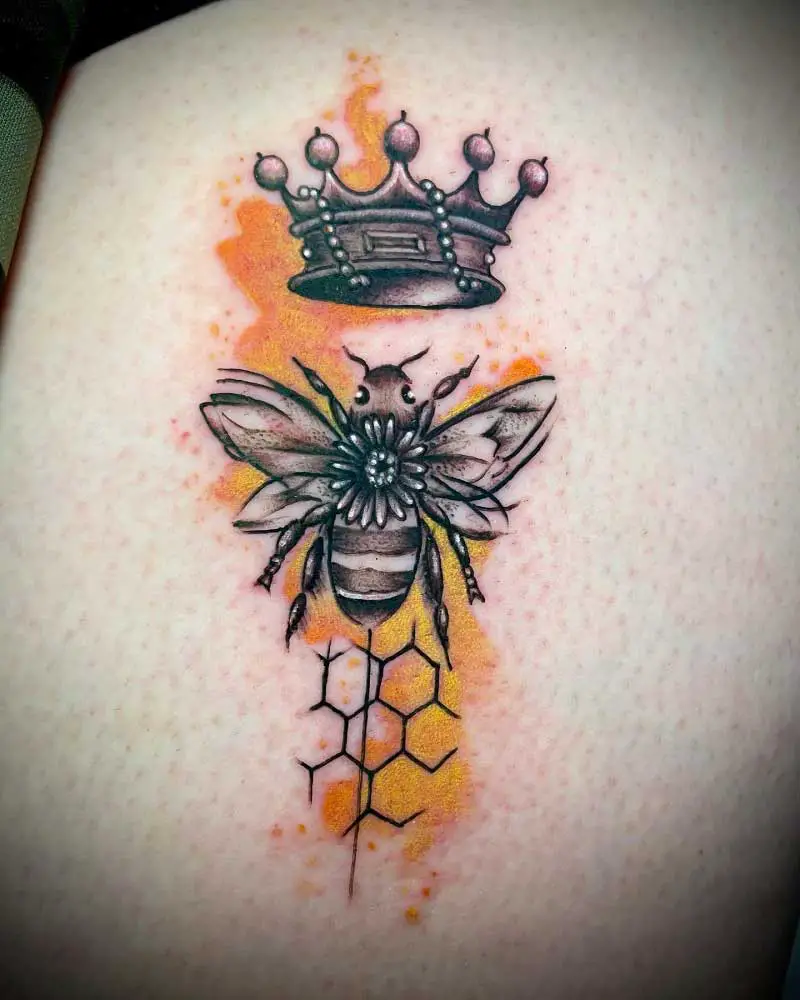 70 Bee Tattoo Meaning Designs and Ideas  neartattoos