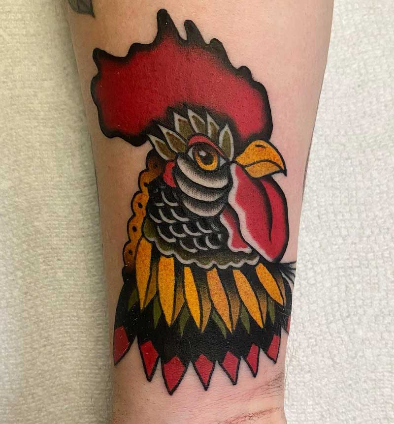 funky-rooster-tattoo-1