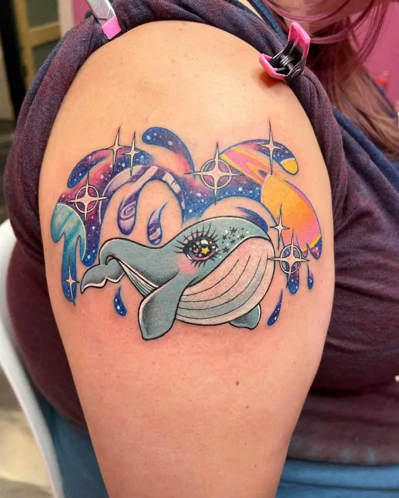 Breaching Whale Tattoo  Best Tattoo Ideas For Men  Women