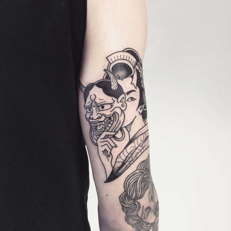 geisha-sleeve-tattoo-1