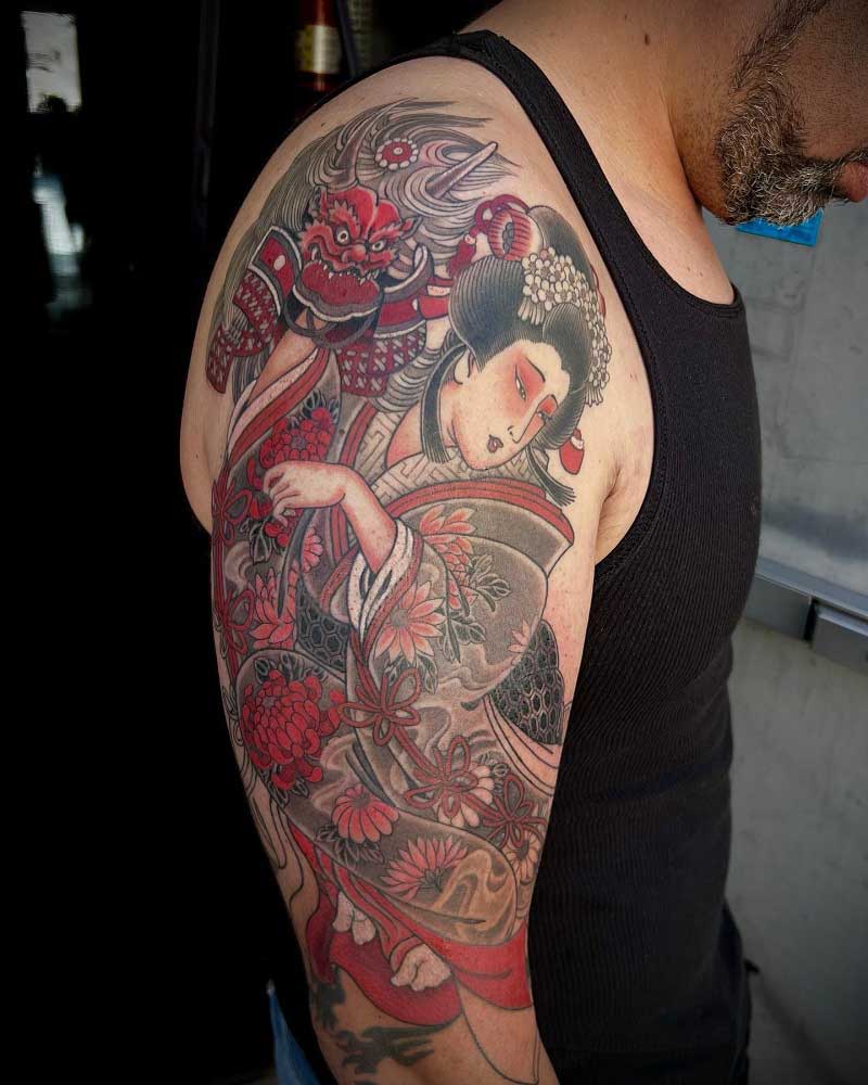 geisha-sleeve-tattoo-2