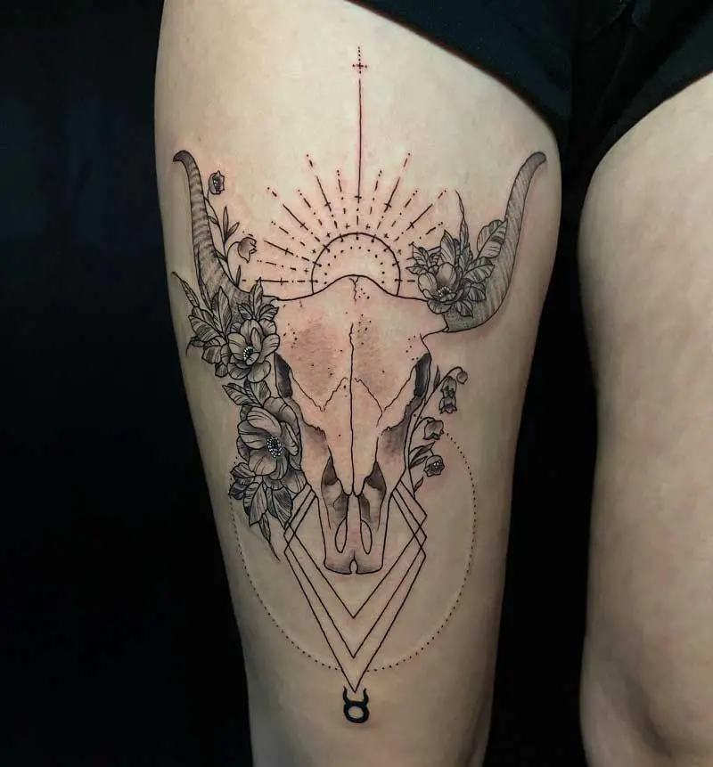 geometric-bull-skull-tattoo-3