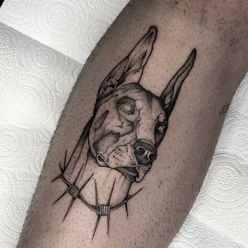 geometric-doberman-tattoo-5