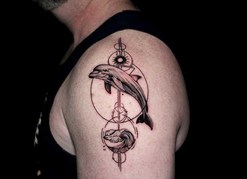 geometric-dolphin-tattoo-1