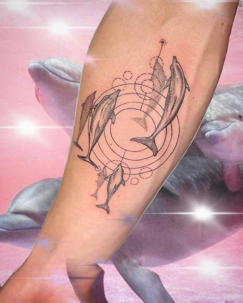 geometric-dolphin-tattoo-2