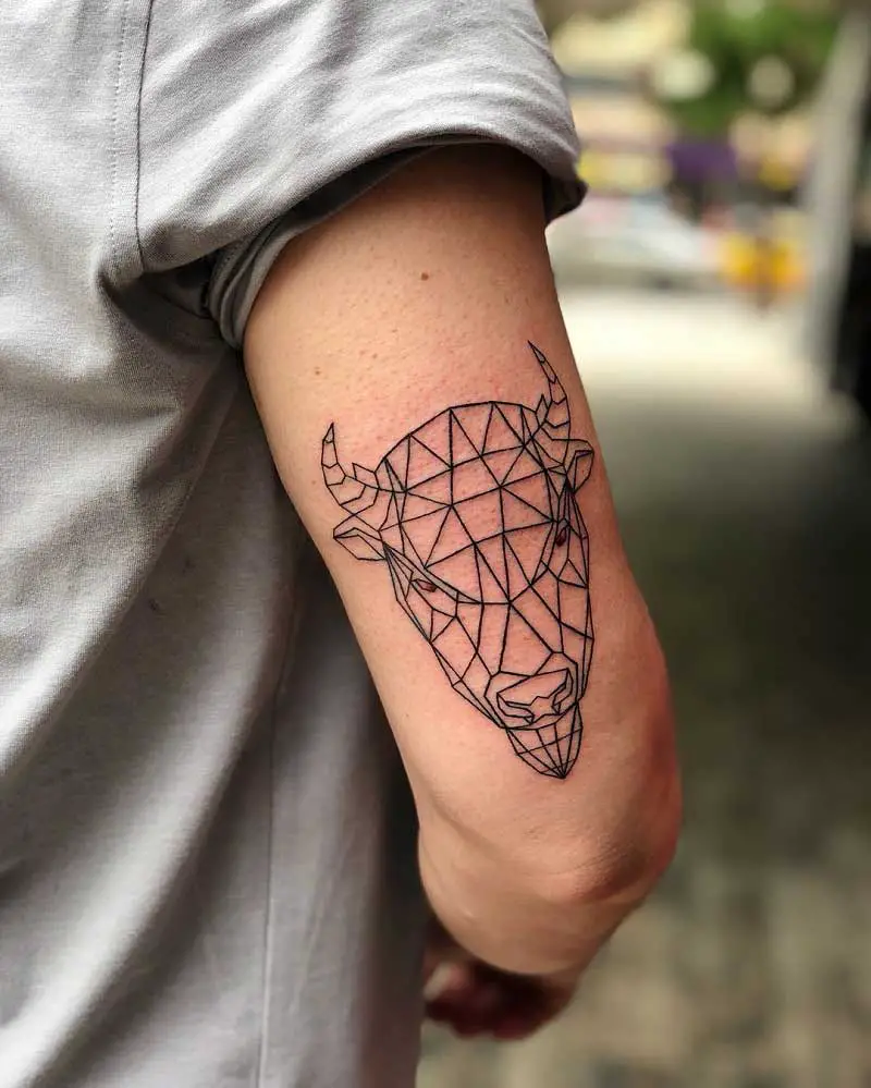 geometric-taurus-tattoo-2