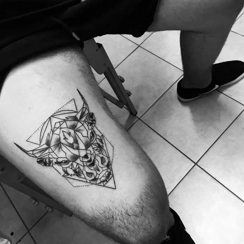 geometric-taurus-tattoo-3