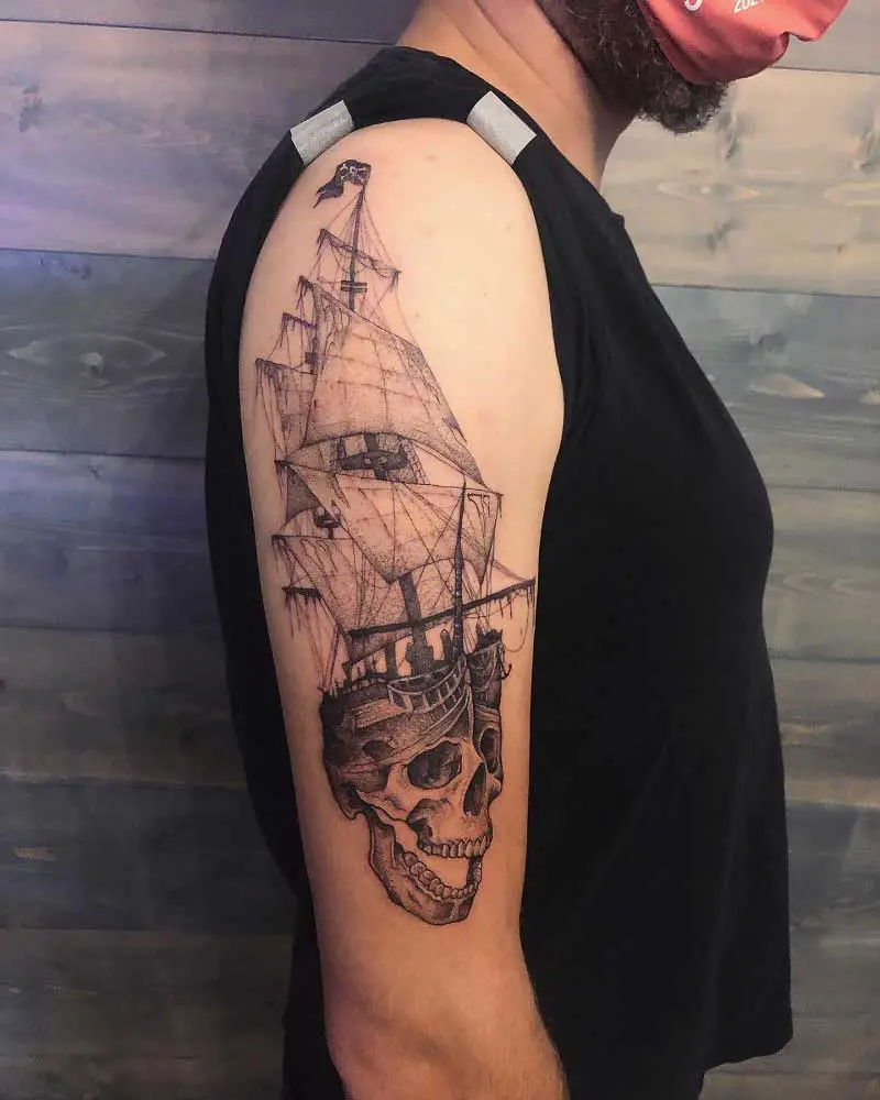 ghost-ship-tattoo-2