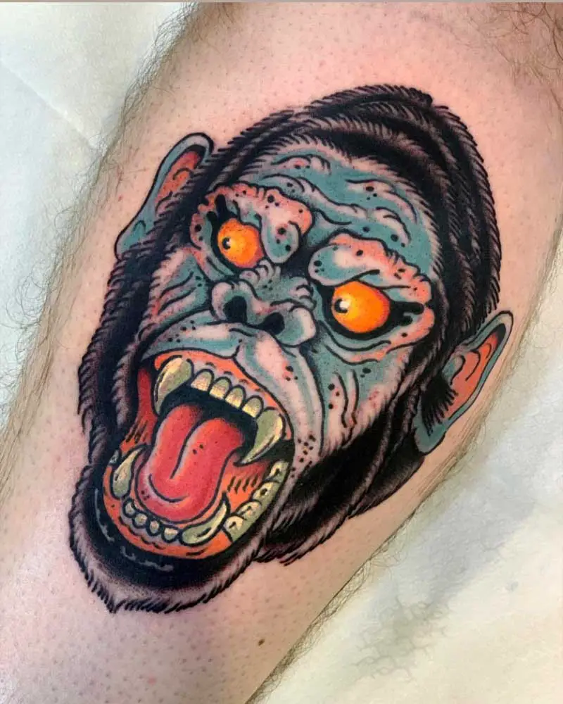 gorilla-cartoon-tattoo--2