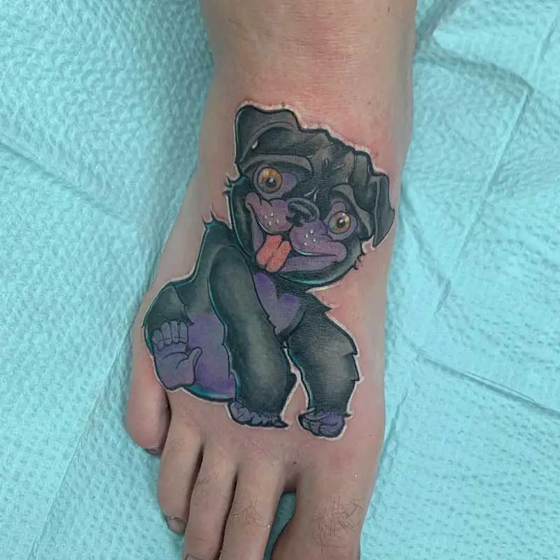 gorilla-cartoon-tattoo--3