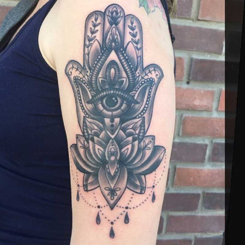 hamsa-lotus-tattoo-1