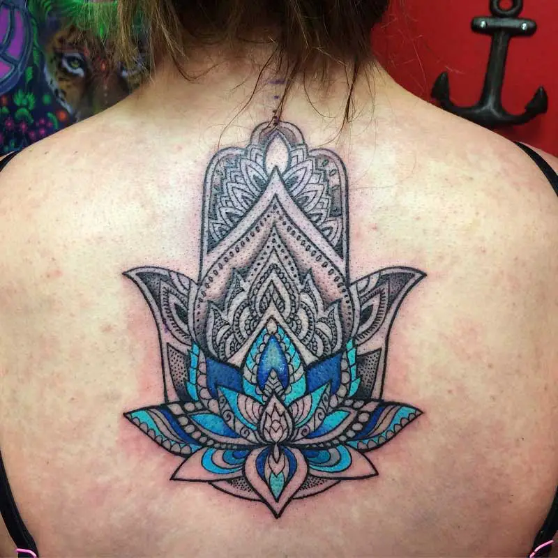 hamsa-lotus-tattoo-3