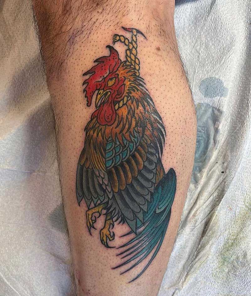 hanging-rooster-tattoo-1