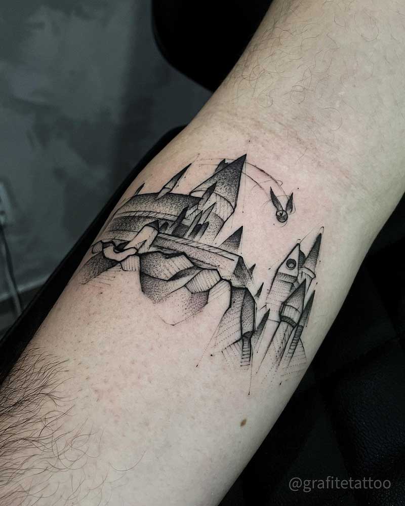 harry-potter-castle-tattoos-1