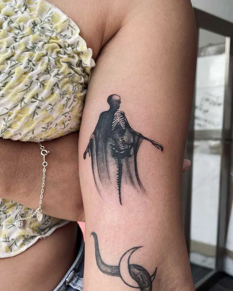 Hogwarts and dementors tattoo  rharrypotter