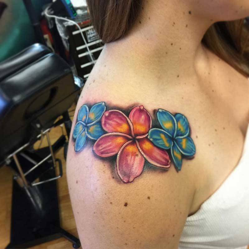 Hawaiian Flower Tattoo Design  Tattoo Designs Tattoo Pictures