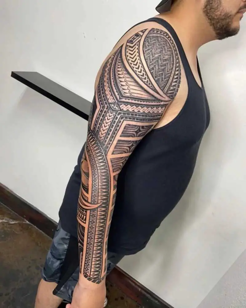 hawaiian-sleeve-tattoo-2