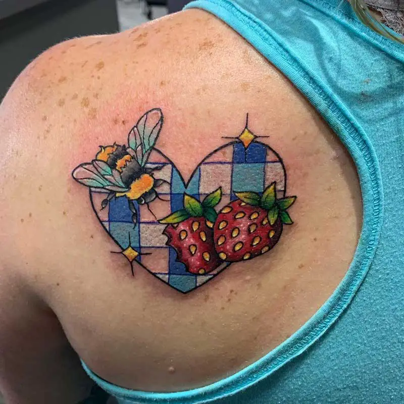honey-bee-heart-tattoo-2