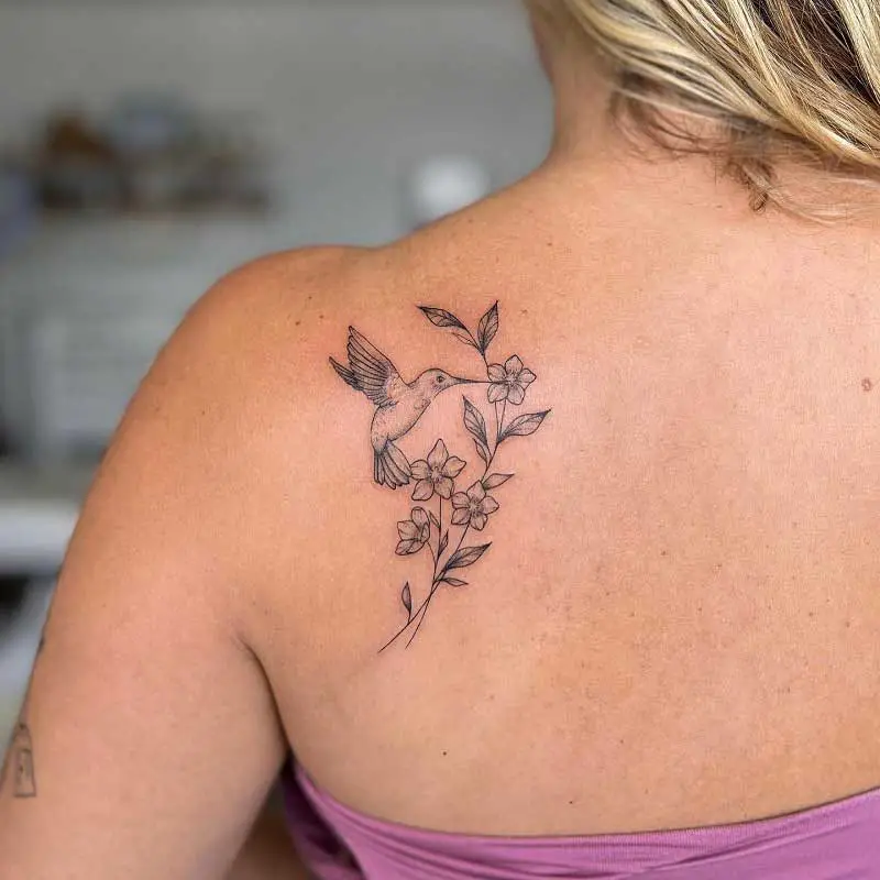 humming-bird-vine-tattoos-1