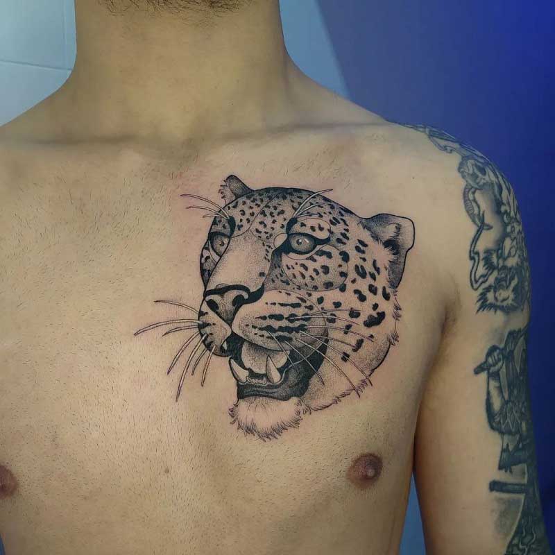 jaguar-chest-tattoo-1