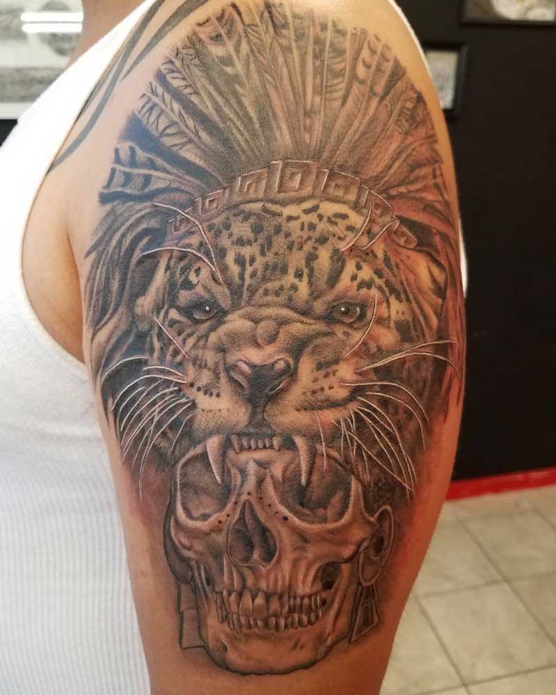 jaguar-headdress-tattoo-1