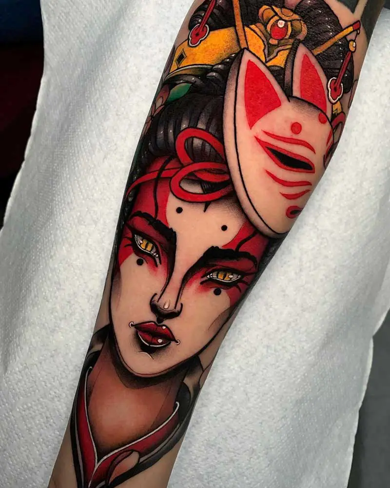 UPDATED 40 Japanese Geisha Tattoos