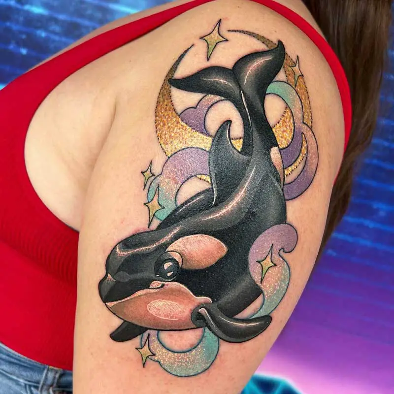 Orca Whale Tattoo Design by InsaneRoman on DeviantArt