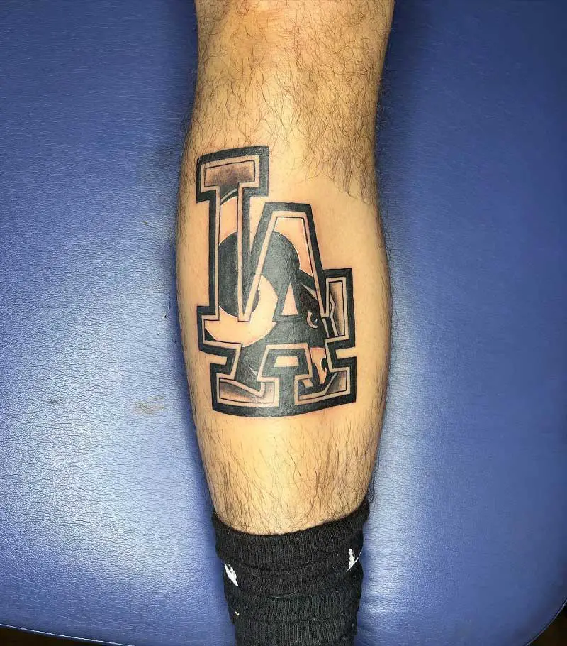 dodgers in Tattoos  Search in 13M Tattoos Now  Tattoodo