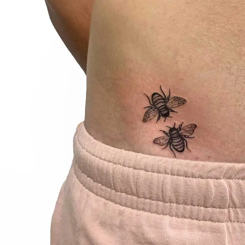 12 Celebrity Bee Tattoos  Steal Her Style