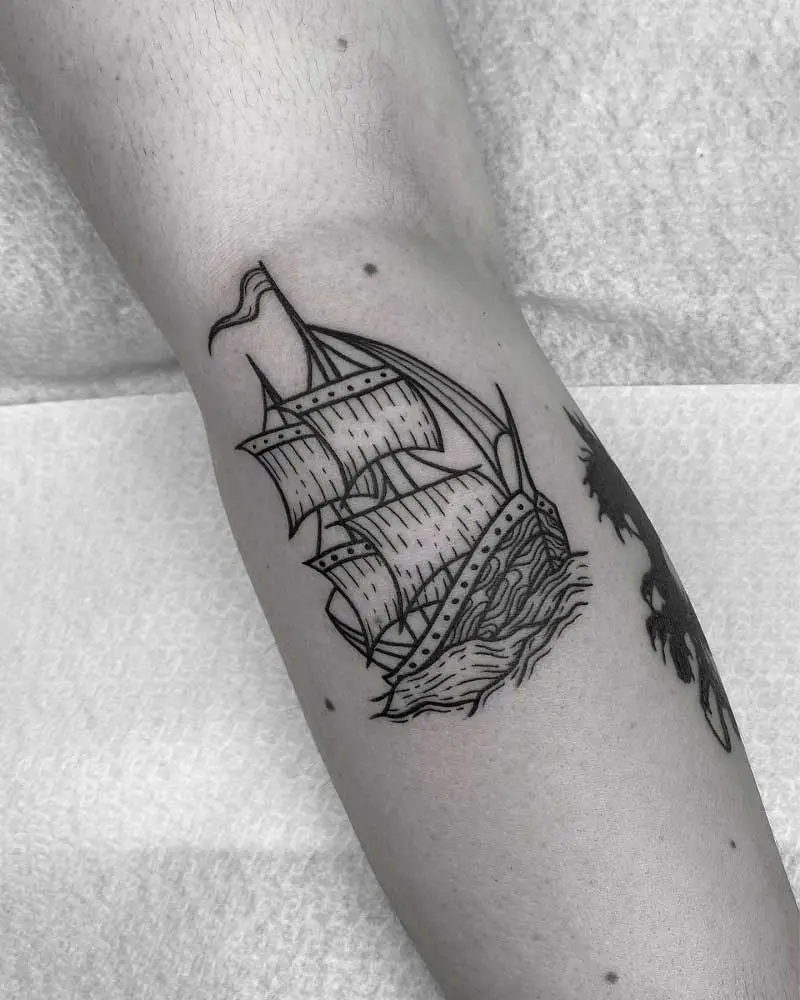 minimalist-ship-tattoo-2