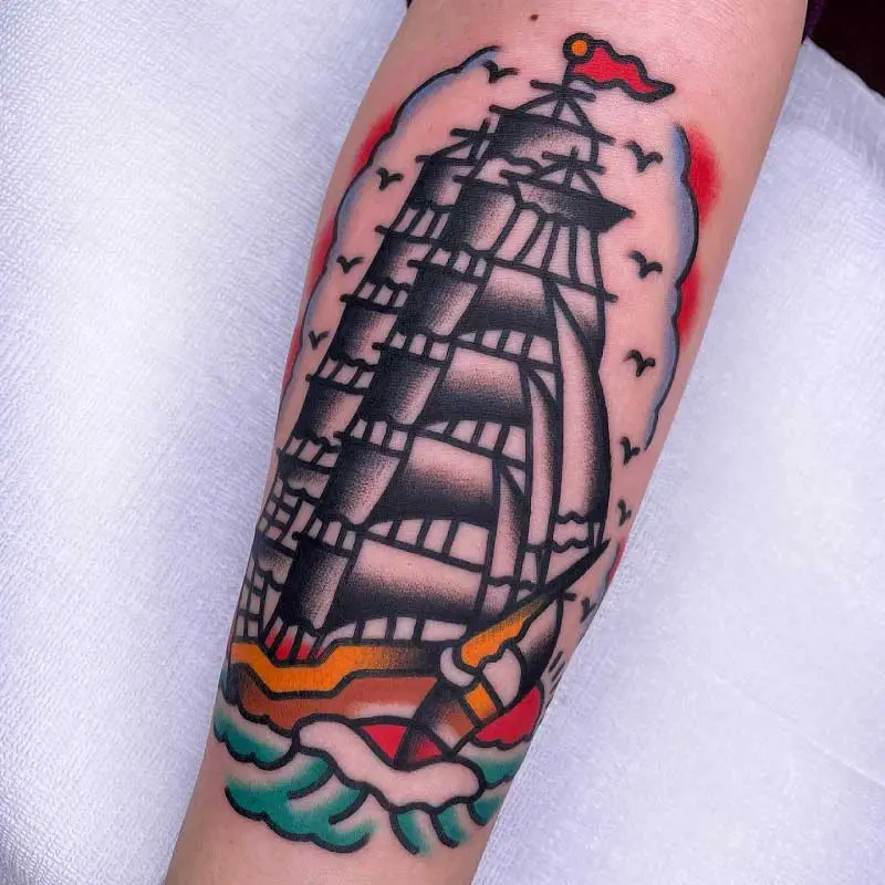 old-school-ship-tattoo-2