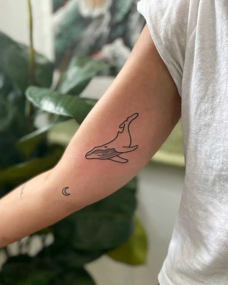 100 Whale Tattoo Designs For Men  Cool Behemoths Of The Sea