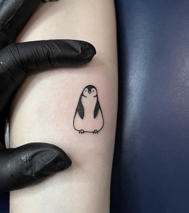 penguin-outline-tattoo-2