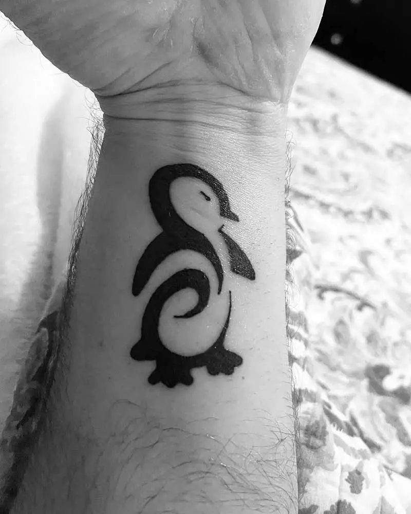 penguin-wrist-tattoo-1