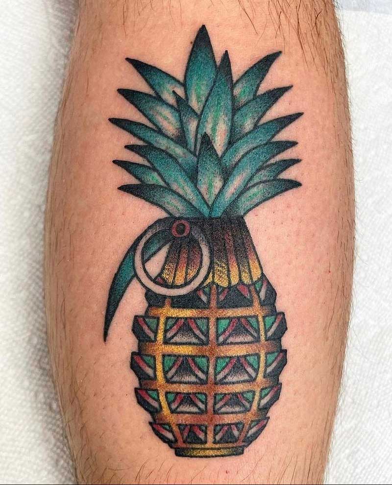 pineapple-hand-grenade-tattoo-2