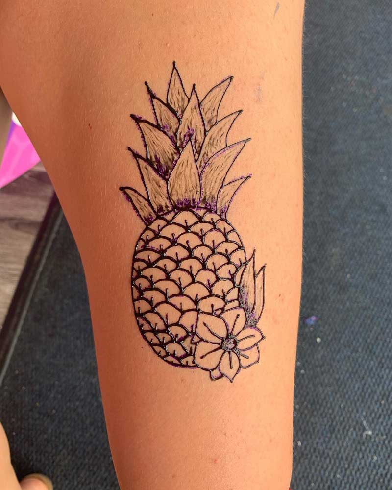 pineapple-henna-tattoo-2