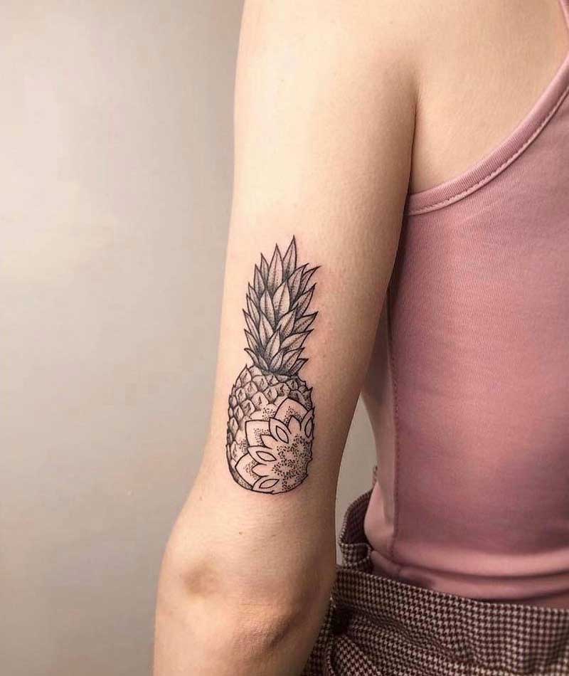 pineapple-mandala-tattoo-1