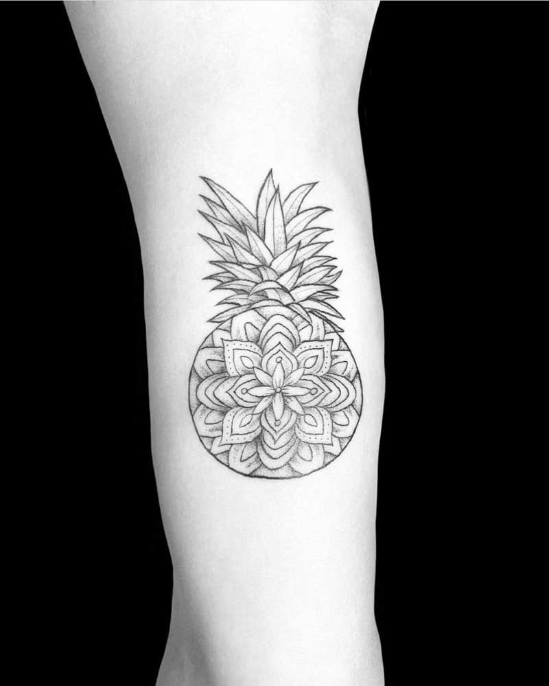 pineapple-mandala-tattoo-2