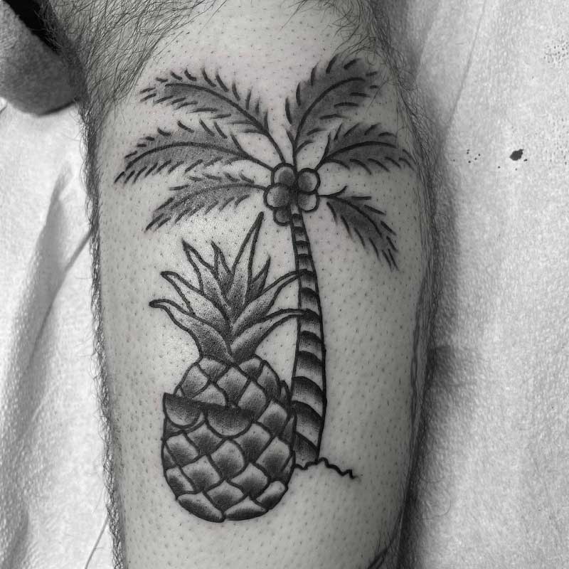 pineapple-palm-tree-tattoo-3