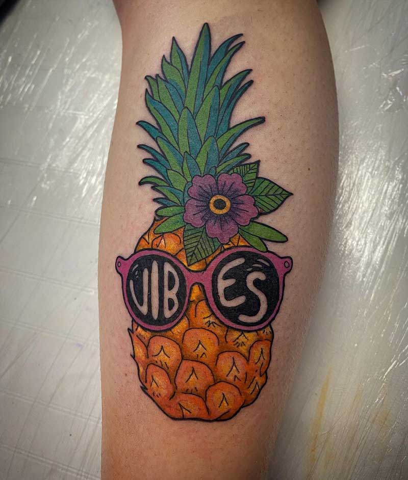 pineapple-wearing-sunglasses-tattoo-1