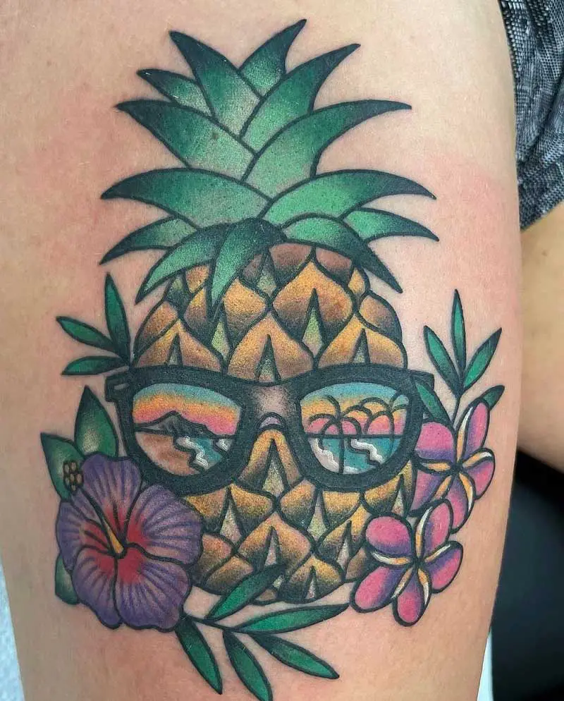 pineapple-wearing-sunglasses-tattoo-2