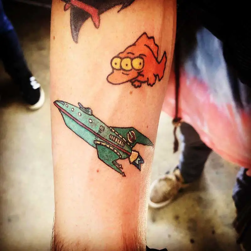 planet-express-ship-tattoo--1