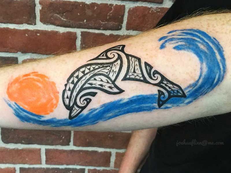 polynesian-dolphin-tattoo-3