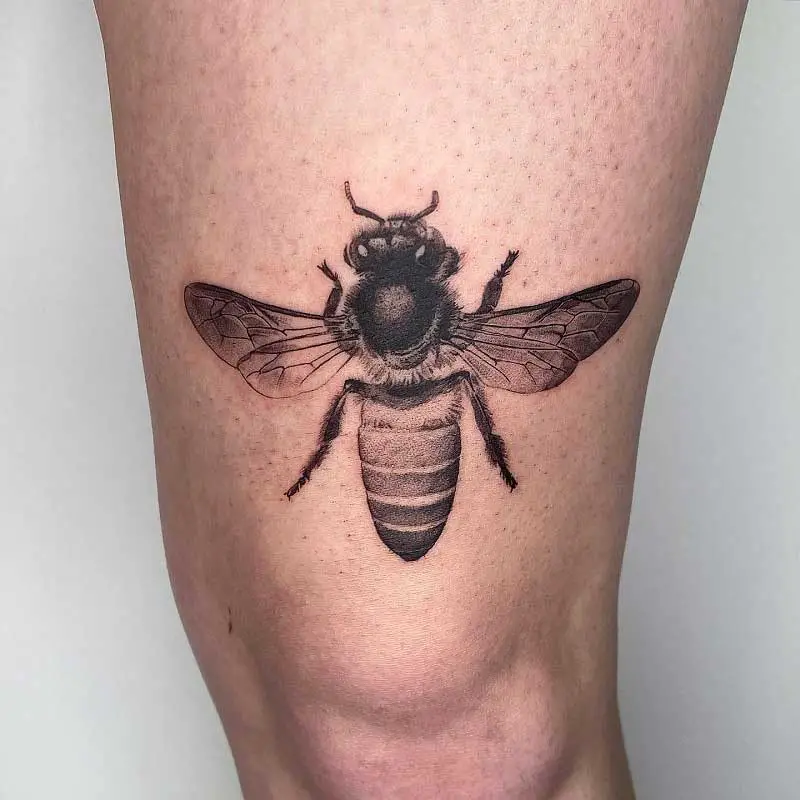 80 Best Bee Tattoo Designs Youll Fall in Love with  Saved Tattoo