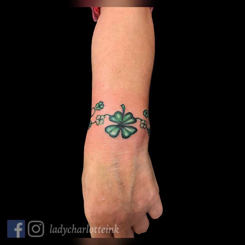 shamrock-bracelet-tattoo-1